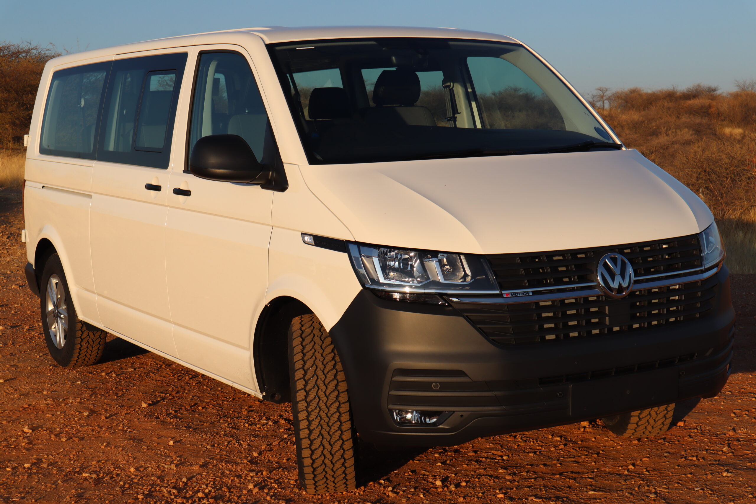 Melbic 4x4 Car Rentals Namibia Volkswagen VW 4Motion LWB Crew Bus