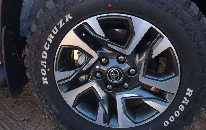 Melbic 4x4 Car Rentals Namibia Toyota Fortuner Tyre