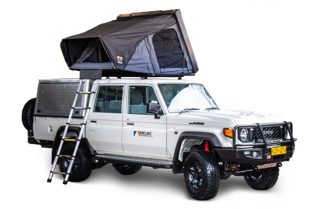 Landcruiser Single Tent Open